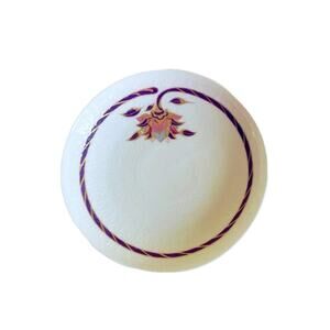 Trinket Dish Tray Vtg Rosenthal Germany Flower Art Nouveau Textured Vanity